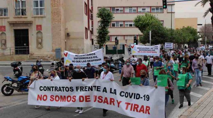 El Colegio denuncia que el colapso del sistema sanitario en la sexta ola es debido a no contar con las enfermeras para la gestión de la misma