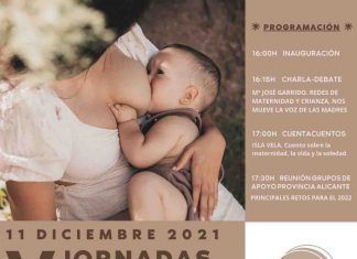 La Mama d’Elx celebrará el próximo 11 de diciembre de 2021 las Jornadas Anuales de Lactancia