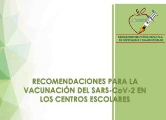 «Recomendaciones para la vacunación del SARS-CoV-2 en los centros escolares» de ACEESE