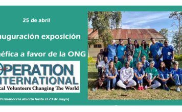 25 de abril: inauguración de exposición benéfica a favor de la ONG Operation International