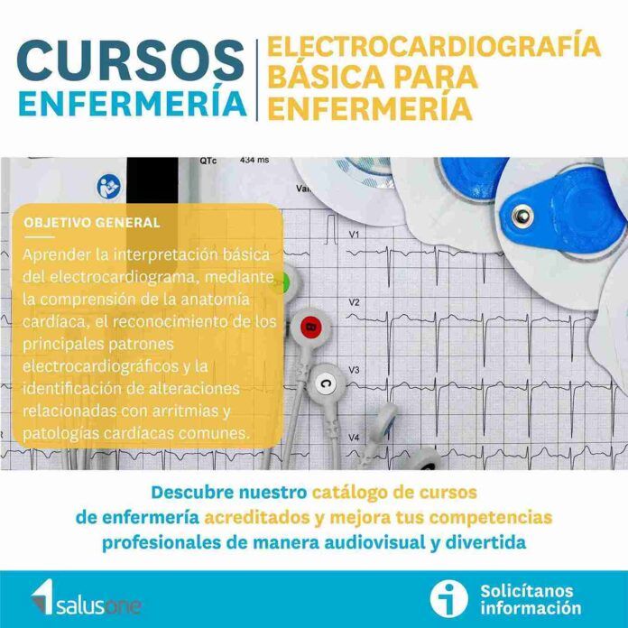 “Electrocardiografía básica para Enfermería”, el nuevo curso CFC que te ofrece el Colegio