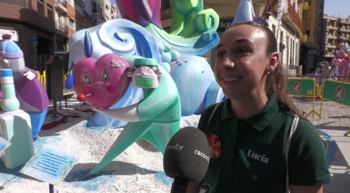 Así se viven les Fogueres de Alicante con la mirada enfermera