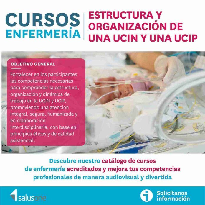 “Estructura y organización de una UCIN y una UCIP”, nuevo curso CFC que te ofrece el Colegio