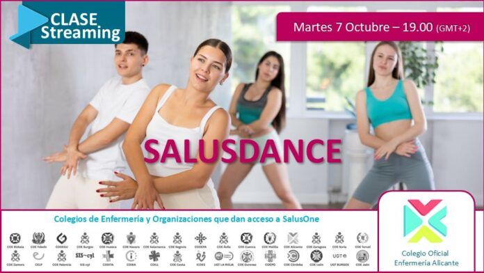 7 de octubre: nueva clase streaming SalusDance – Oct. 2025
