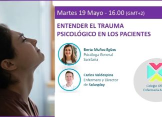 19 de mayo, webinar: “Entender el trauma psicológico en los pacientes”