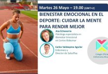 26 de mayo, webinar: “Cuidar la mente para rendir mejor: bienestar emocional en el deporte”