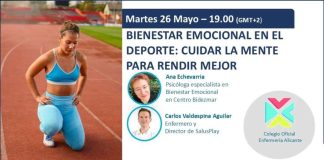 26 de mayo, webinar: “Cuidar la mente para rendir mejor: bienestar emocional en el deporte”