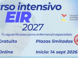 El Colegio de Enfermería de Alicante te ofrece un curso gratuito, intensivo y 100% online para preparar el EIR 2027