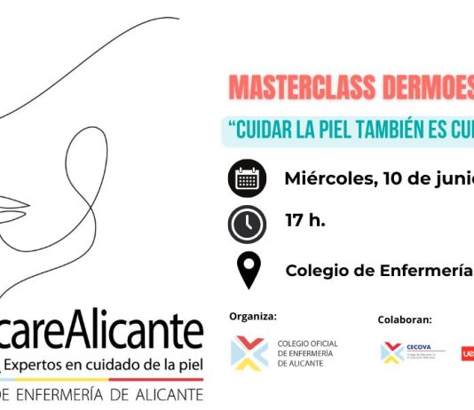 10 de junio: Masterclass dermoestética: Cuidar la piel también es cuidar la vida