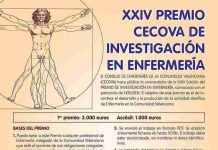 Nueva edición del Premio de Investigación en Enfermería del CECOVA