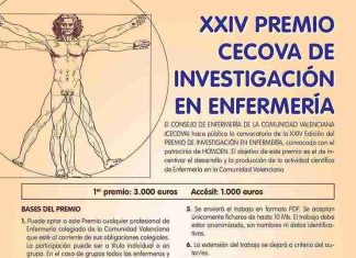 Nueva edición del Premio de Investigación en Enfermería del CECOVA