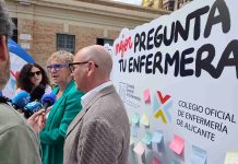 Colegio, profesión y sociedad se vuelcan con la celebración del Día Internacional de la Enfermera