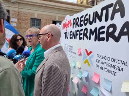 Colegio, profesión y sociedad se vuelcan con la celebración del Día Internacional de la Enfermera