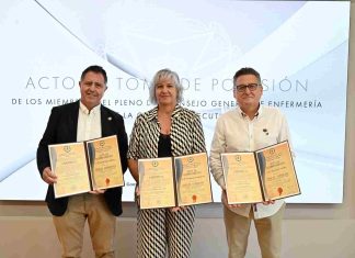 La presidenta y dos vocales del Colegio de Enfermería de Alicante, en el órgano de representación de las enfermeras a nivel nacional