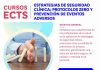 “Estrategias de seguridad clínica; protocolo zero y prevención de eventos adversos” nuevo curso online ECTS del Colegio