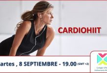 8 de septiembre, clase de Streaming Cardiohit
