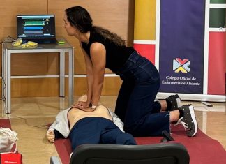 Nuevo curso de la Escuela de RCP del Colegio de Enfermería de Alicante: “Soporte vital básico y DESA”