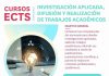 “Investigacion aplicada, difusión y realización de trabajos académicos” nuevo curso online ECTS del Colegio
