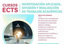 “Investigacion aplicada, difusión y realización de trabajos académicos” nuevo curso online ECTS del Colegio