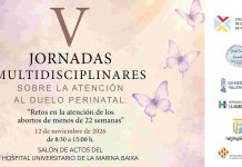 Las V Jornadas Multidisciplinares sobre la atención al Duelo Perinatal abordarán los retos de la atención de los abortos antes de las 22 semanas