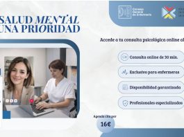 Tu bienestar también importa: disfruta de atención psicológica online exclusiva para enfermeras de la mano del Colegio de Enfermería de Alicante